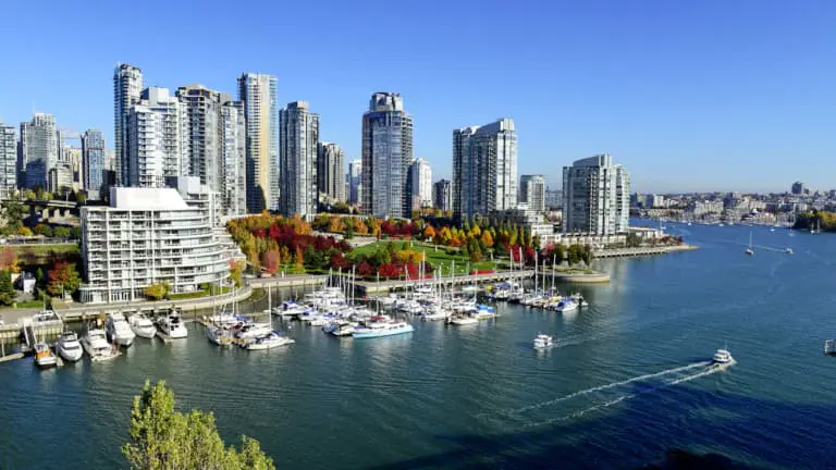 Panoramic view of downtown Vancouver